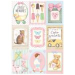 STAMPERIA DAYDREAM DECOUPAGE PAPER A4 - DFSA4680
