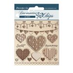 ELEMENTE DE CARTON DE BERE STAMPERIA DAYDREAM 14/14CM SCB127