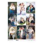 HÂRTIE DE OREZ DECOUPAGE COLECTIA ITD A3 - R0738L