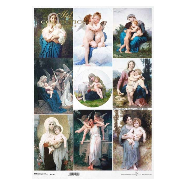537677eecf50084d002f3305a30449d4 HÂRTIE DE OREZ DECOUPAGE COLECTIA ITD A3 - R0738L - Imagine 1