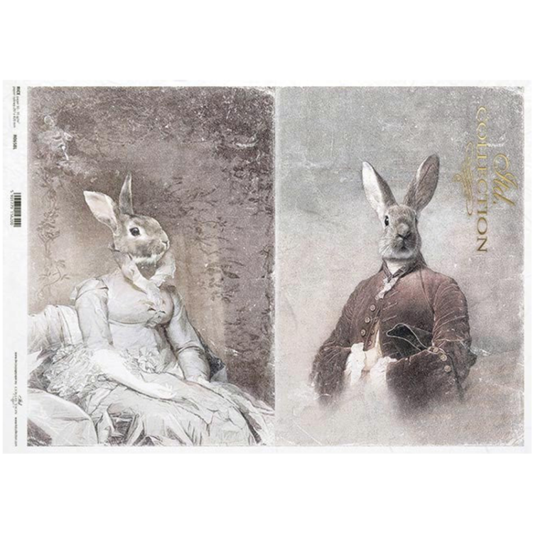 HÂRTIE DE OREZ DECOUPAGE COLECTIE ITD A3 - R0658L - Imagine 1