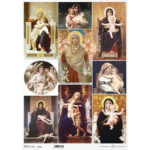 HÂRTIE DE OREZ DECOUPAGE COLECTIE ITD A3 - R0734L