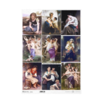 HÂRTIE DE OREZ DECOUPAGE COLECTIE ITD A3 - R0737L