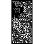 STAMPERIA GRĂDINA FĂGĂDUINȚELOR - ȘABLON 12 X 25 CM - KSTDL59