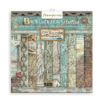 BLOC DE AVIATOR STAMPERIA VAGABOND 20.3/20.3 CM - SBBS63