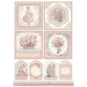 HÂRTIE DE OREZ STAMPERIA DECOUPAGE A4 - DFSA4694