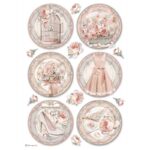 STAMPERIA TU ȘI EU HÂRTIE DE OREZ DECOUPAGE A4 - DFSA4696