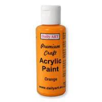 191021-2 VOPSEA ACRILICĂ DAILY ART PREMIUM CRAFT 50 ML - PORTOCALIU - Imagine 1