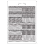 STAMPERIA BAUHAUS MODEL TEXTIL MOALE MOLD A5 K3PTA5629