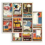 STAMPERIA BAUHAUS CARTON 30.5/30.5 CM - SBB886