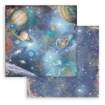 BLOC DE HÂRTIE STAMPERIA COSMOS INFINITY 30.5/30.5CM -SBBL123 - Imagine 24