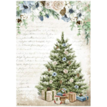 HÂRTIE DE OREZ STAMPERIA DECOUPAGE A4 - DFSA4708