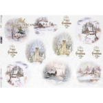 HÂRTIE DE OREZ DECOUPAGE COLECTIA ITD A3 - R0143L