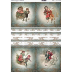 HÂRTIE DE OREZ DECOUPAGE COLECTIA ITD A3 - R0164L