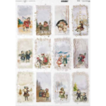 HÂRTIE DE OREZ DECOUPAGE COLECTIE ITD A3 - R0352L