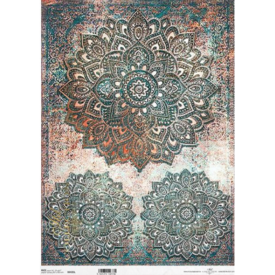 0435 COLECTIA ITD DECOUPAGE HARTIE DE OREZ A3 - R0435L - Imagine 1