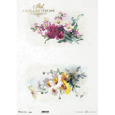 0825 HÂRTIE DE OREZ DECOUPAGE COLECTIA ITD A3 - R0825L - Imagine 1