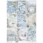 HÂRTIE DE OREZ DECOUPAGE COLECTĂ ITD A3 - R0890L
