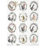 HÂRTIE DE OREZ DECOUPAGE COLECTIA ITD A3 - R0895L