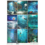HÂRTIE DE OREZ DECOUPAGE COLECTIE ITD A3 - R0909L