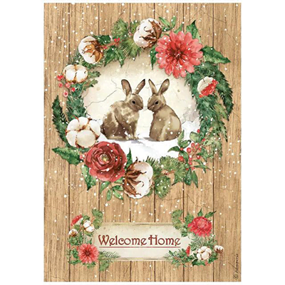 DFSA4705 HÂRTIE DE OREZ STAMPERIA DECOUPAGE A4 - DFSA4705 - Imagine 1
