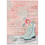 HÂRTIE DE OREZ STAMPERIA DECOUPAGE A4 - DFSA4730