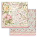 STAMPERIA ROSE PARFUM DESIGNER CARTON 30.5/30.5CM - SBB909