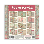 STAMPERIA ROSE PARFUM BLOC DE HÂRTIE 15.2/15.2 CM - SBBXS26 - Imagine 34