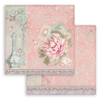 STAMPERIA ROSE PARFUM BLOC DE HÂRTIE 15.2/15.2 CM - SBBXS26 - Imagine 15