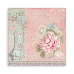 STAMPERIA ROSE PARFUM BLOC DE HÂRTIE 15.2/15.2 CM - SBBXS26 - Imagine 16
