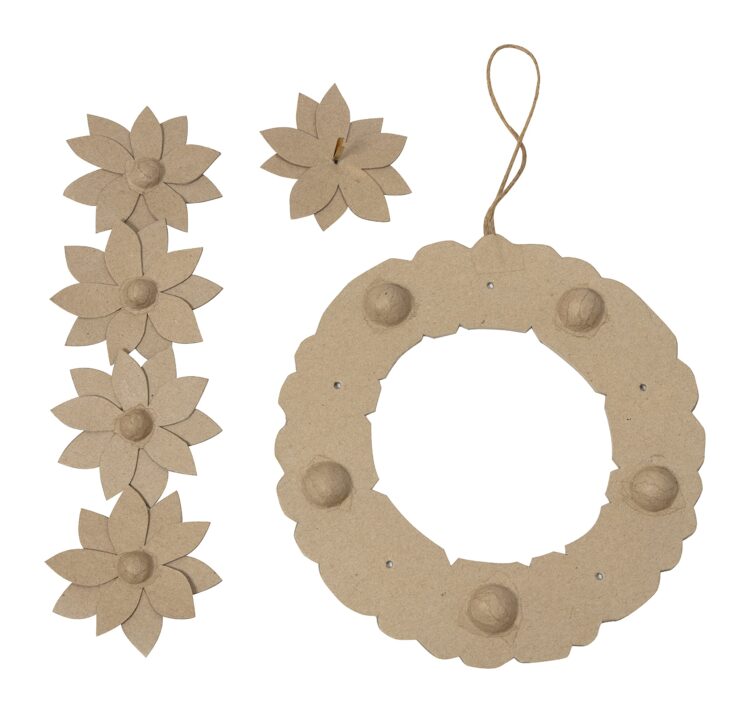 COROANĂ DE HÂRTIE MÂCHÉ DECOPATCH - HD067C - Imagine 2