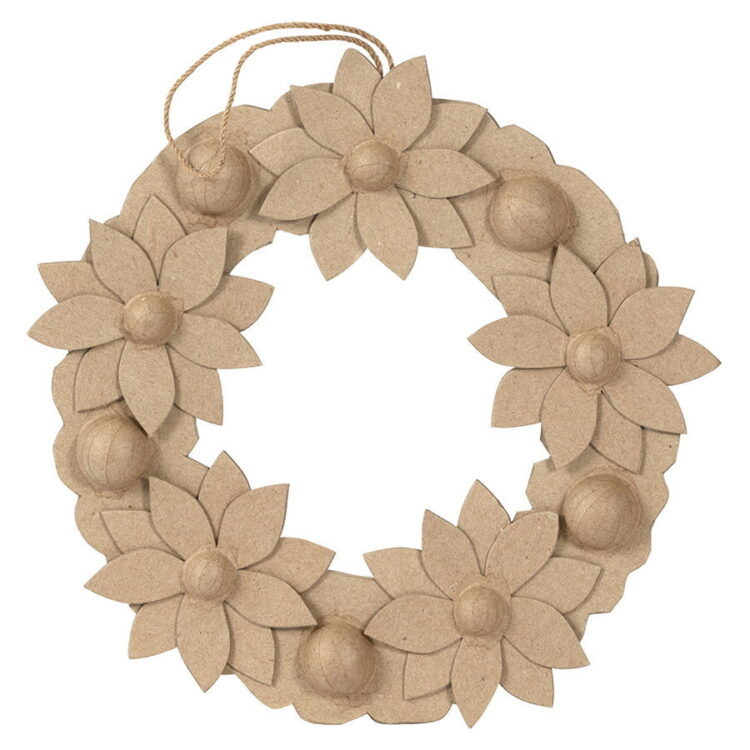 COROANĂ DE HÂRTIE MÂCHÉ DECOPATCH - HD067C - Imagine 1