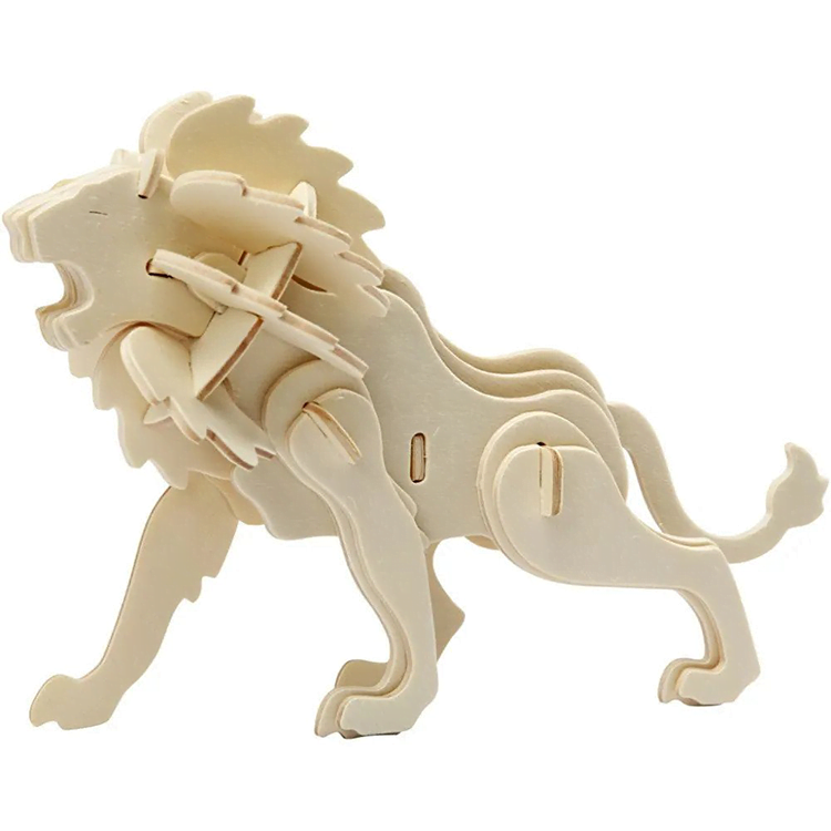 creativ luv CREATIV PUZZLE 3D DIN LEMN LEU 580506 - Imagine 1
