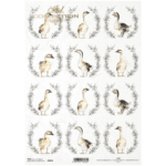 COLECTIA ITD HARTIE DE OREZ DECOUPAGE A4 - R2054
