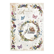 HÂRTIE DE OREZ STAMPERIA DECOUPAGE A4 - DFSA4745