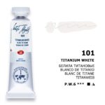 TUB DE VOPSEA ÎN ACUARELĂ LENINGRAD 10 ML. - ALB TITAN