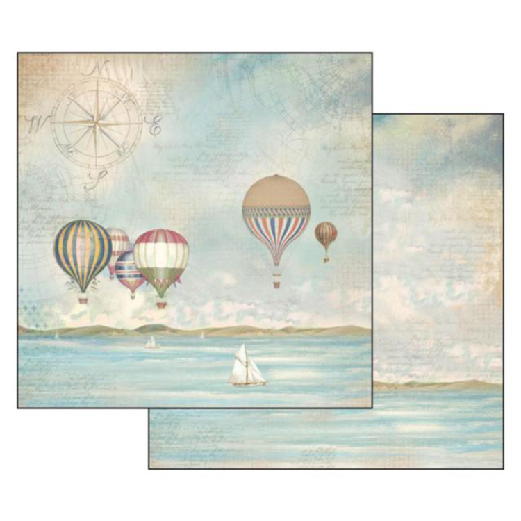 SBB543_1 STAMPERIA SEA LAND CARTON DE DESIGNER 30.5/30.5 CM - SBB543 - Imagine 1