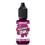 CERNEALĂ CU ALCOOL CERNIT 20 ML - ROȘU RUBIN CE2000020474