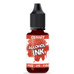 CERNEALĂ CU ALCOOL CERNIT 20 ML - ROȘU FOC CE2000020495