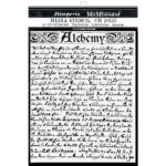 ȘABLON STAMPERIA ALCHEMY MEDIA - ȘABLON 20 X 25CM - KSTD096