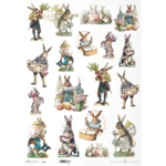 HÂRTIE DE OREZ DECOUPAGE COLECTIA ITD A3 - R1009L