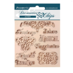 STAMPERIA MAGIC FOREST ELEMENTS CARTON DE BERE 14/14CM SCB162