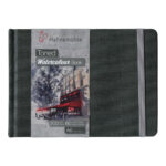 CARTE DE ACUARELĂ ÎN TONURI HAHNEMUHLE GRI 200G, A6, 60 PP.