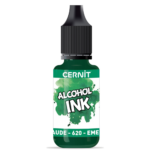 CERNEALĂ CU ALCOOL CERNIT 20 ML - VERDE SMARALD CE2000020620