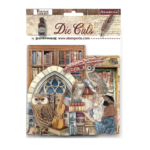 STAMPERIA VINTAGE LIBRARY ȘTANȚATE DFLDC74