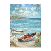 HÂRTIE DE OREZ STAMPERIA BLUE DREAM DECOUPAGE A4 - DFSA4738