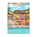 HÂRTIE DE OREZ STAMPERIA BLUE DREAM DECOUPAGE A4 - DFSA4746