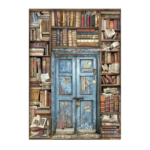 STAMPERIA VINTAGE LIBRARY DECOUPAGE PAPER A4 - DFSA4753