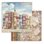 STAMPERIA VINTAGE LIBRARY CARTON 30.5/30.5 CM - SBB929