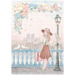 STAMPERIA OH LA LA DECOUPAGE HÂRTIE A4 - DFSA4764